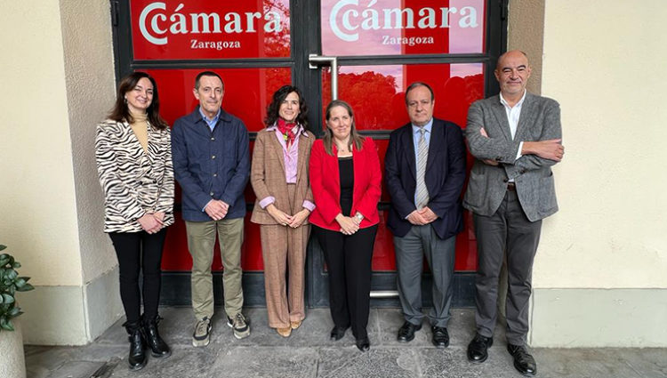 El Consejo Aragonés de Cámaras se reúne con la directora general de Promoción Industrial e Innovación y reiteran la buena marcha del programa Aries